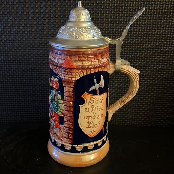 Gerz Dining Vintage Gerz Gerzit German Beer Stein Made In West